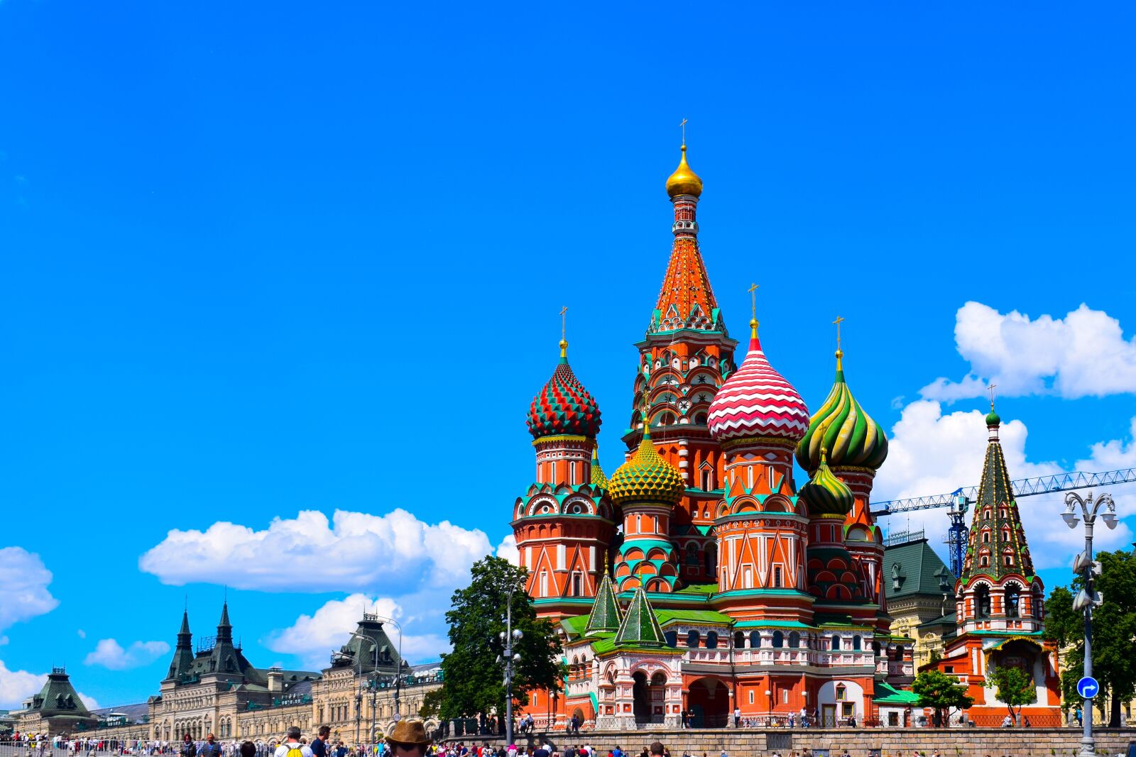 Nikon D3300 sample photo. Moscow, st basile, red photography