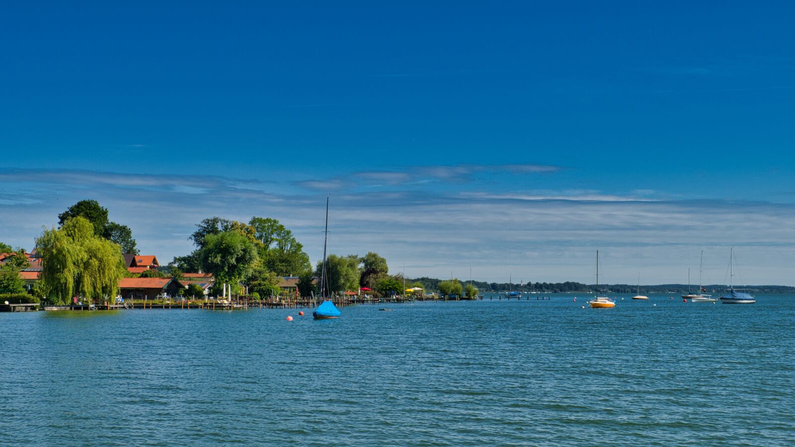 Nikon D7500 sample photo. Landscape, upper bavaria, chiemsee photography