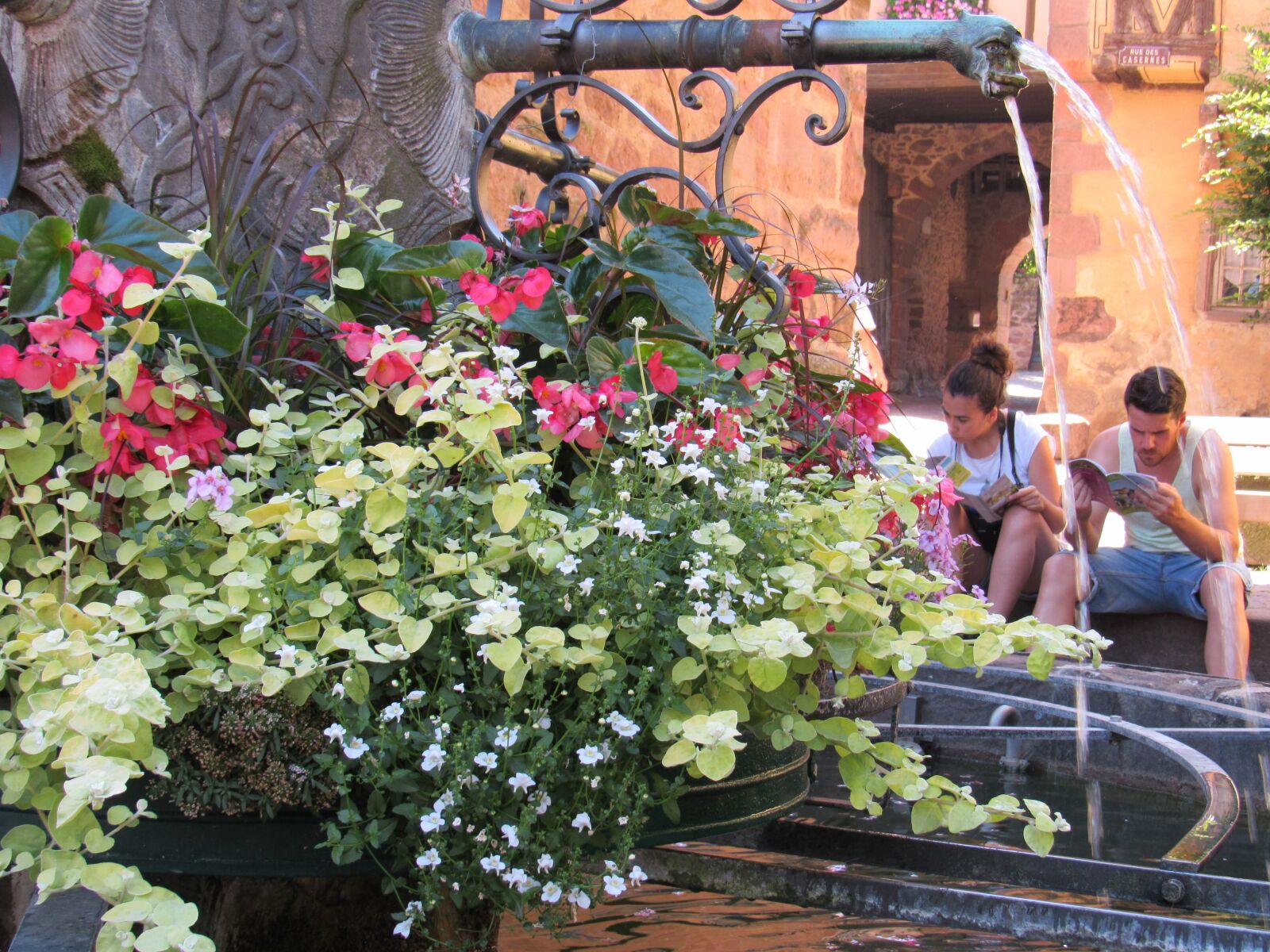 Canon PowerShot SX530 HS sample photo. Flowers, people, couple photography