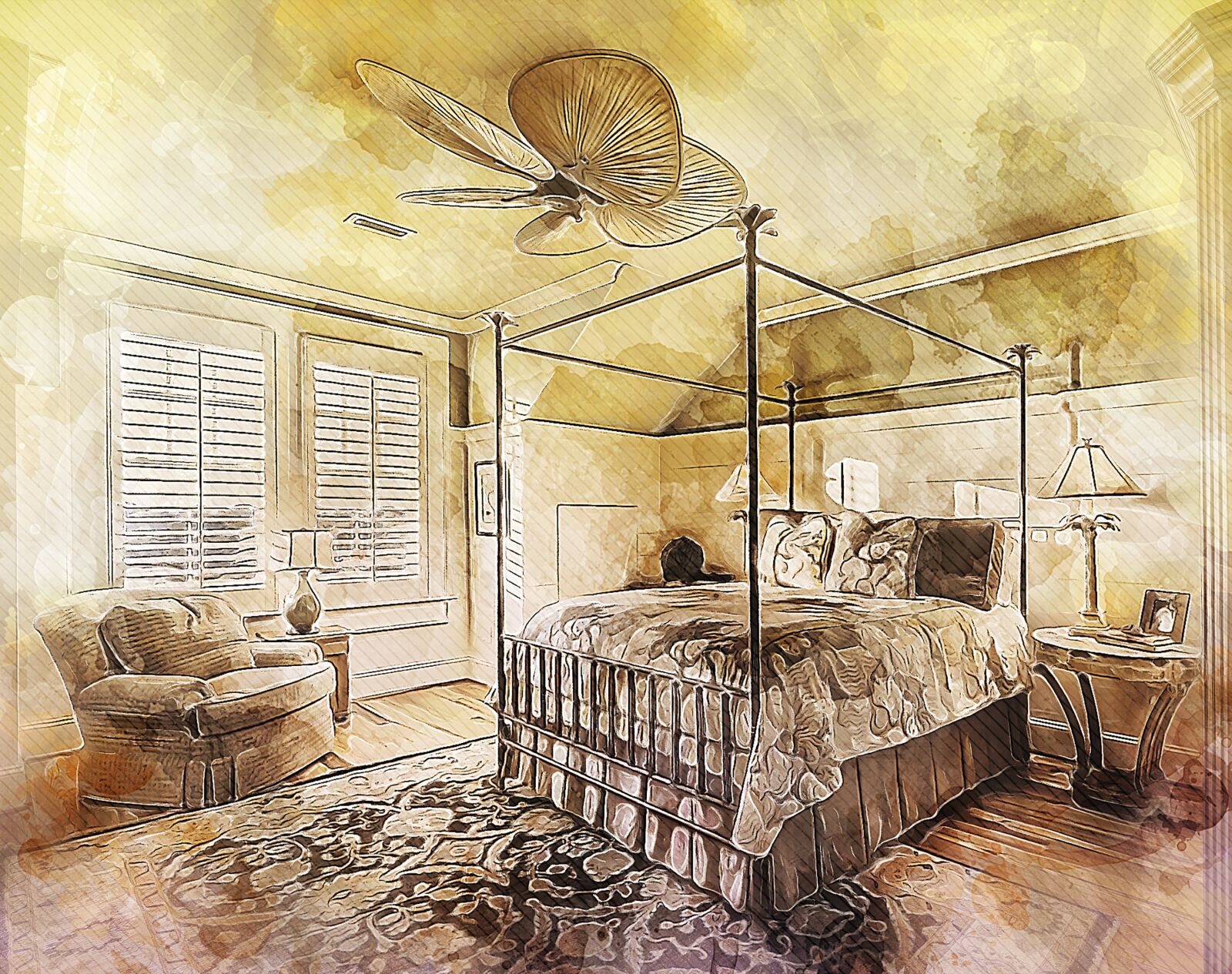 Canon EOS 6D sample photo. Bedroom, architectural, interior photography