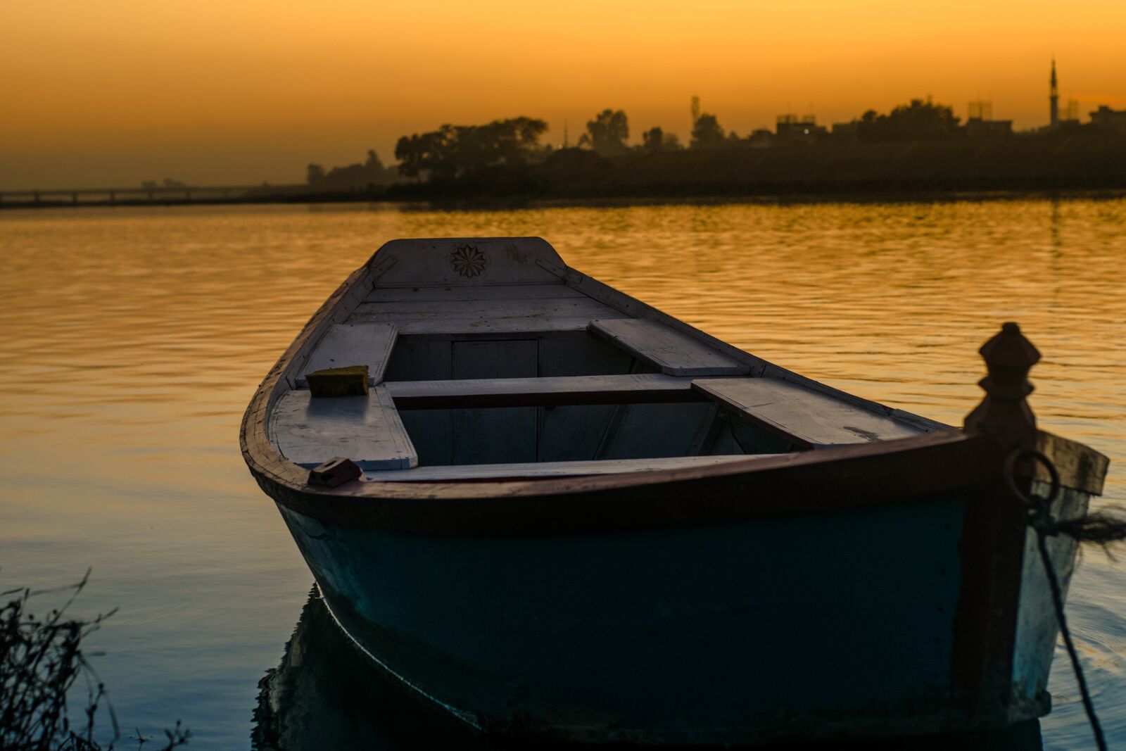 Nikon D5300 sample photo. Boat, sunset, sea photography