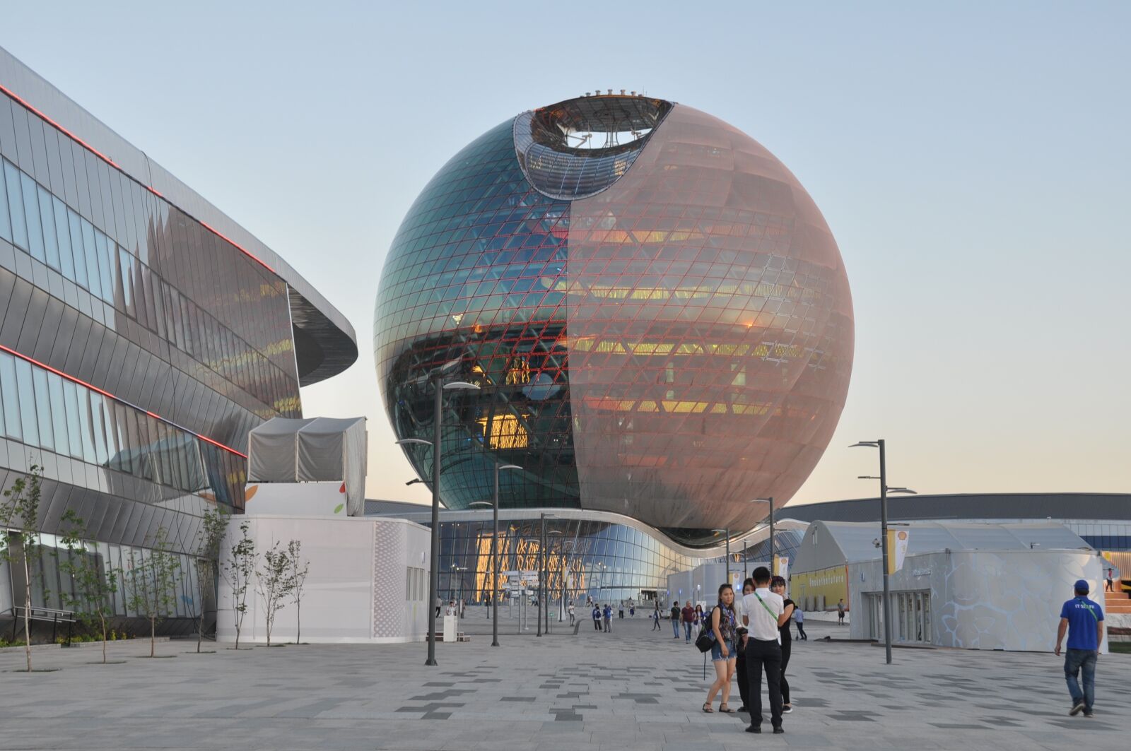 Nikon D90 sample photo. Astana, world expo, kazakhstan photography
