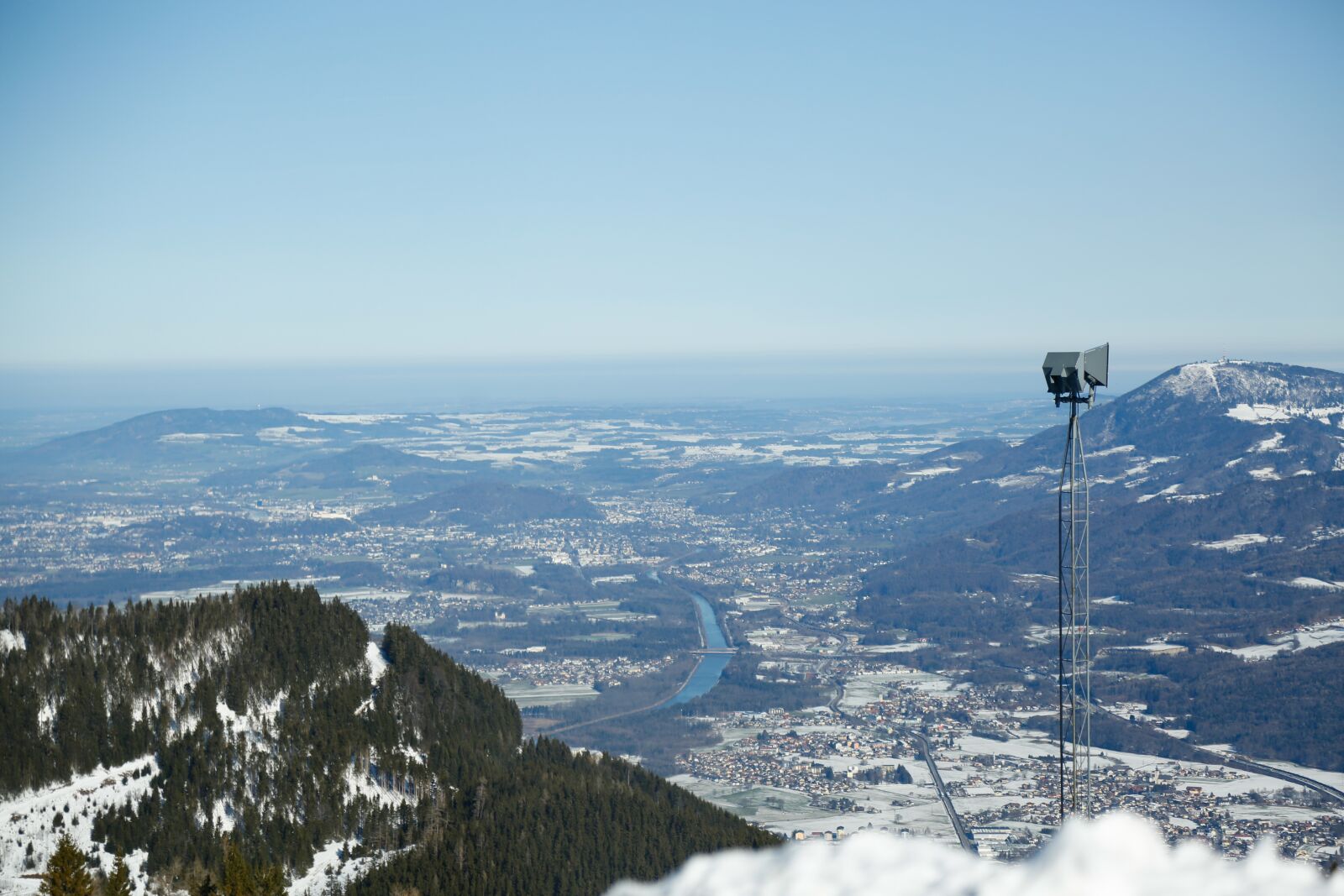 Canon EF 24-105mm F4L IS USM sample photo. Mountains, winter, snow photography