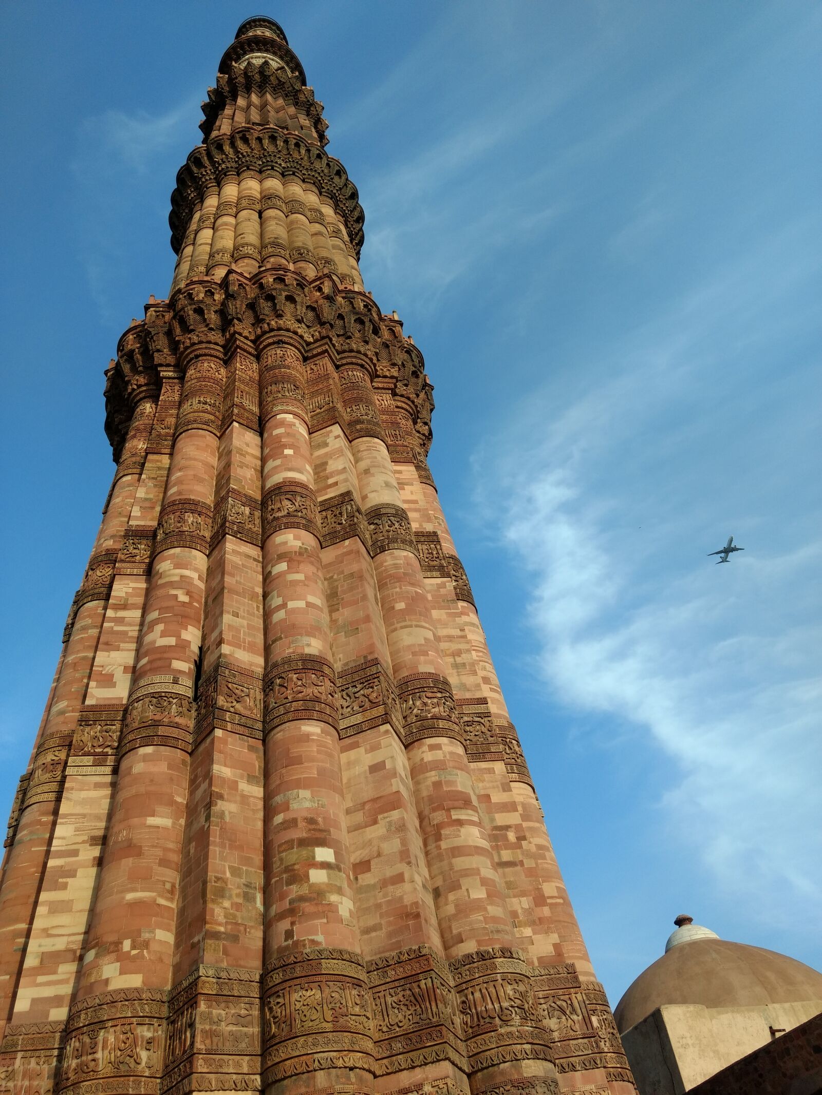 Motorola Moto G (4) sample photo. Qutub, minar, sky, and photography