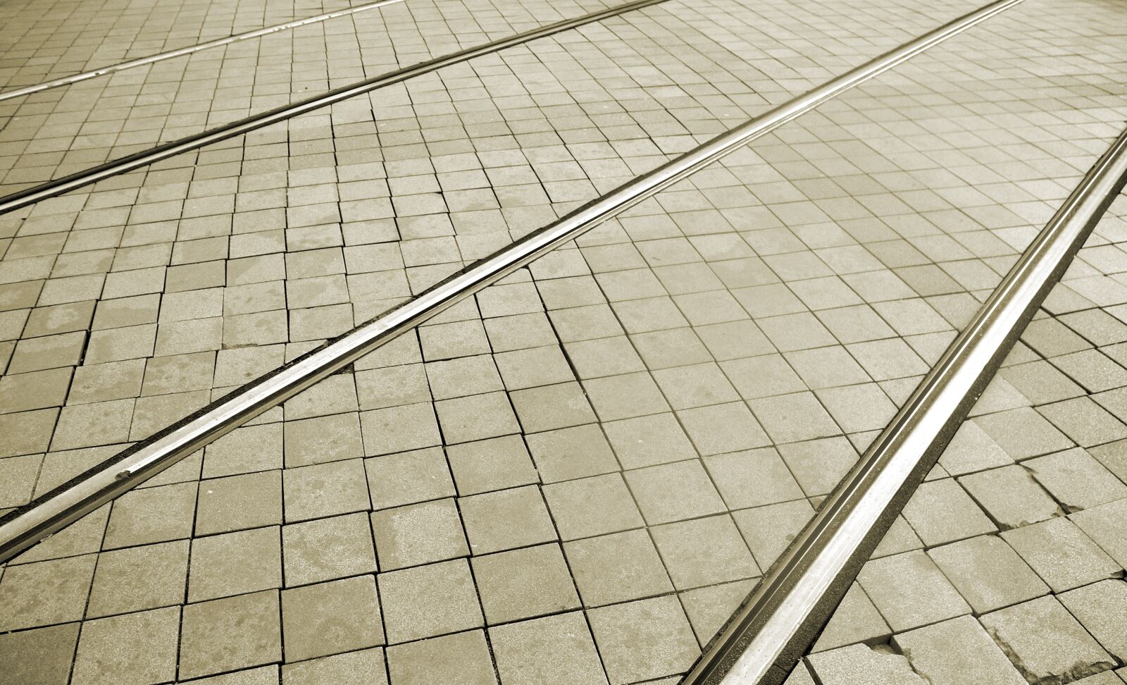 Nikon Coolpix P7000 sample photo. Track, paving, the tram photography