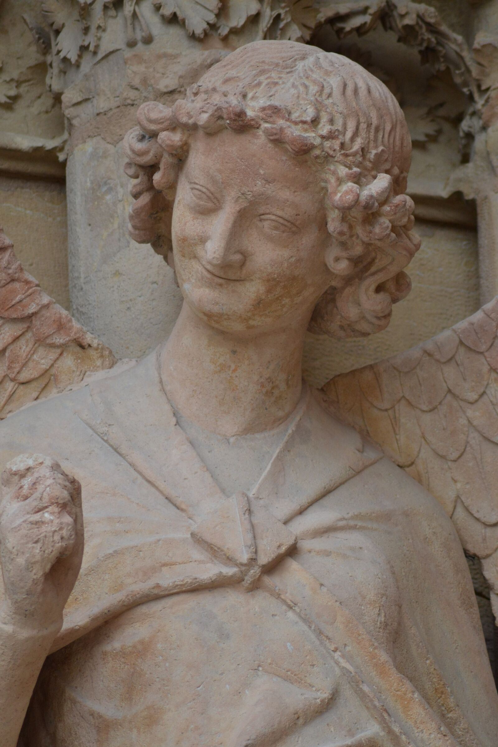 Nikon D3100 sample photo. Statue, angel, smile photography