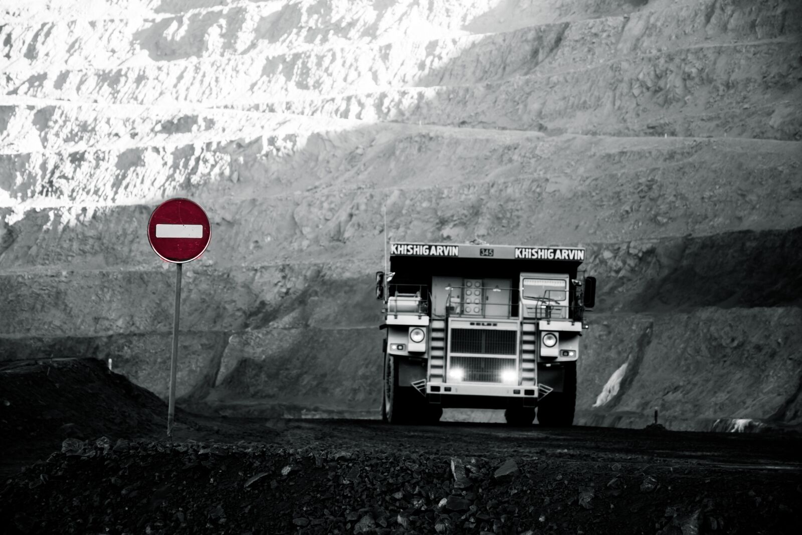 Nikon D7100 sample photo. Dump, mining, truck photography