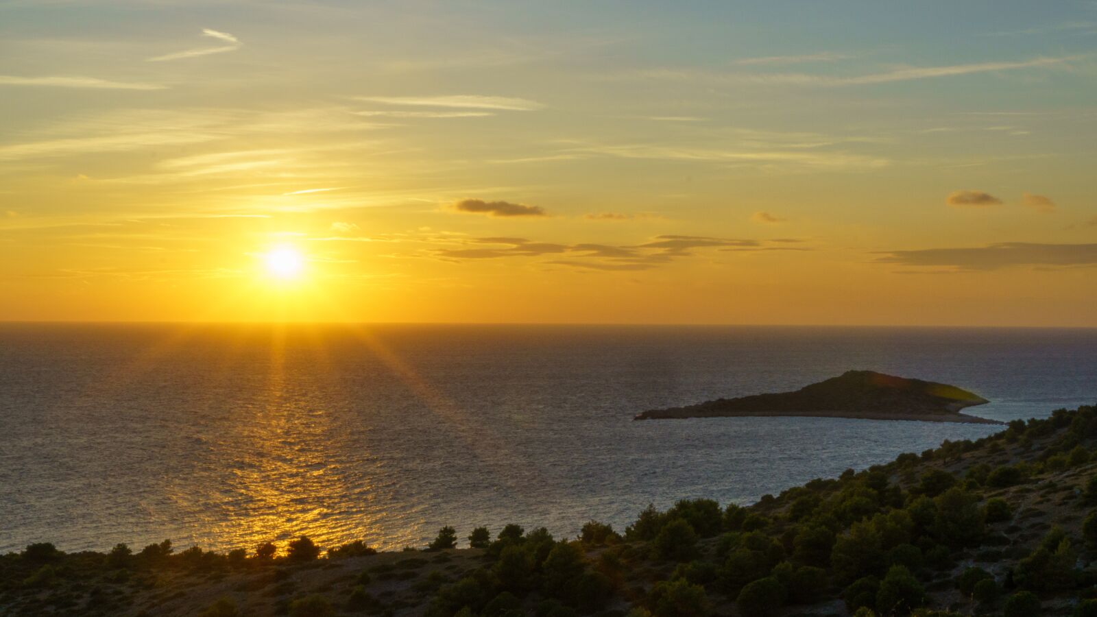 Sony E 18-135mm F3.5-5.6 OSS sample photo. Sunset, kornati islands, croatia photography