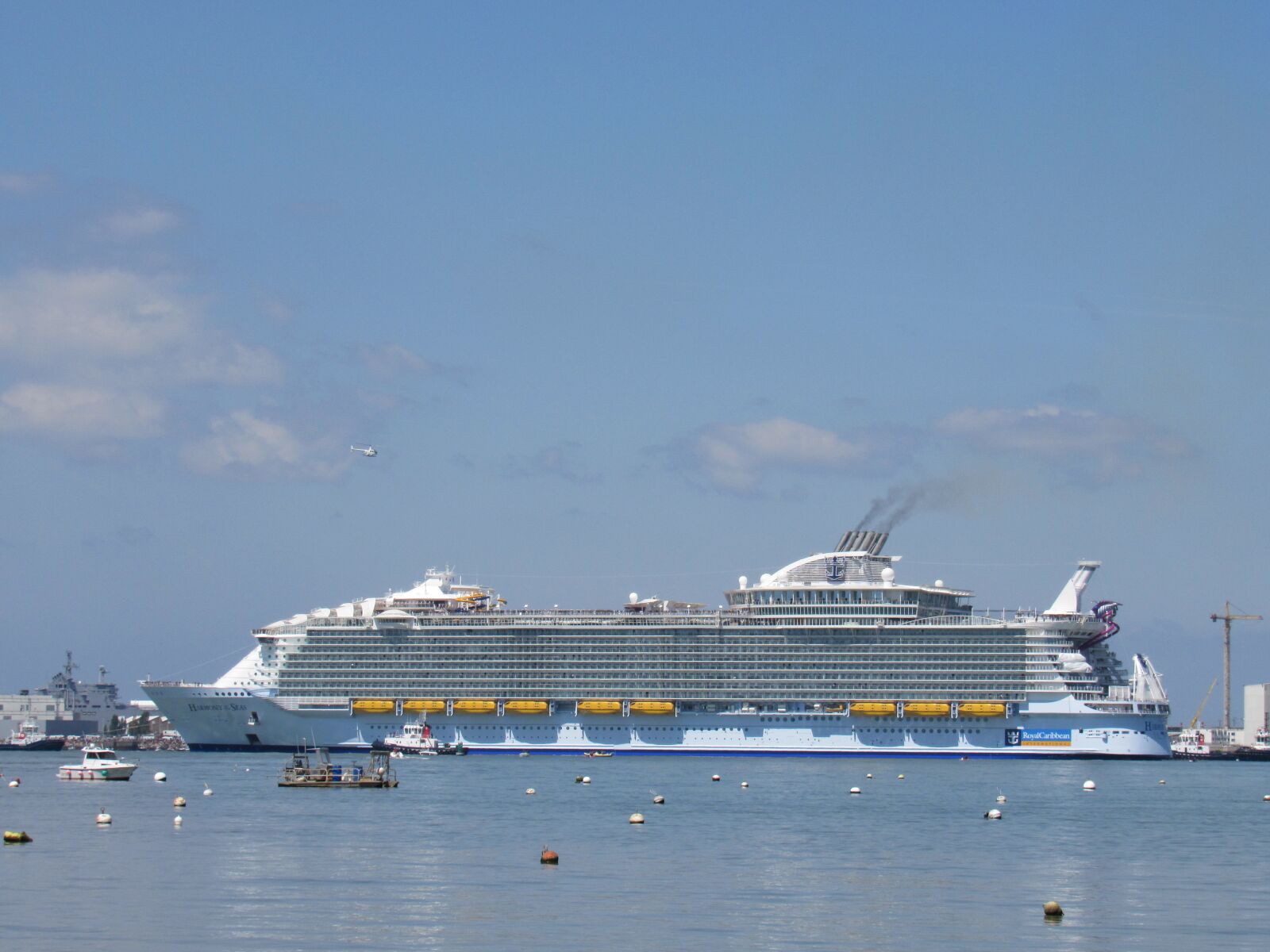 Canon PowerShot SX530 HS sample photo. Harmony of the seas photography