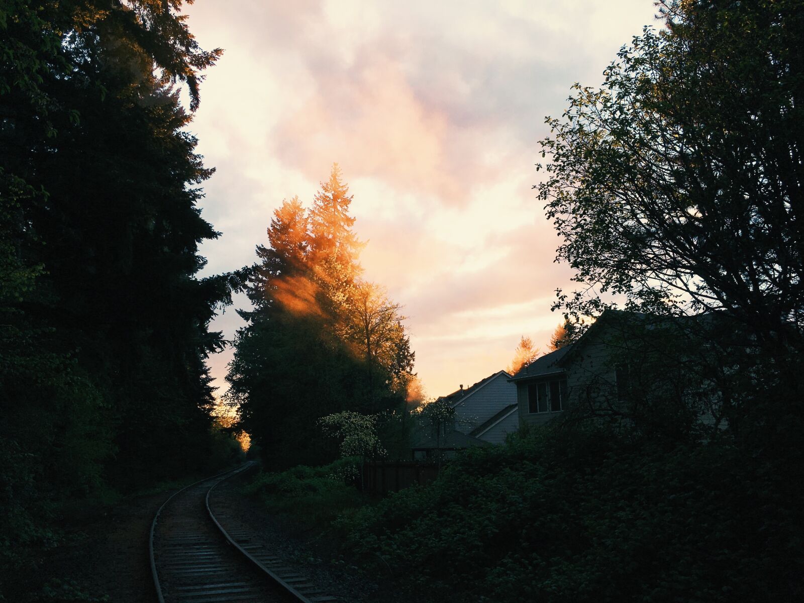 Apple iPhone sample photo. Railway, transportation, travel photography
