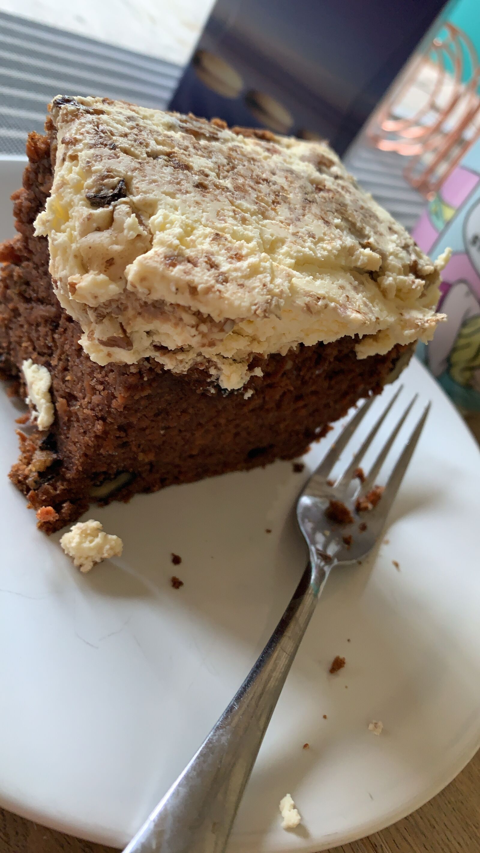 Apple iPhone XR sample photo. Carrot cake, baking, cake photography