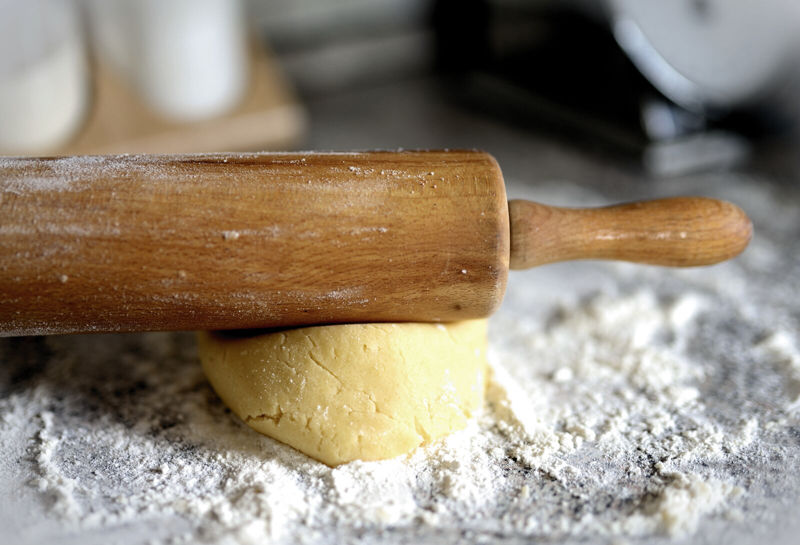 Nikon D610 sample photo. Roll of dough, rolling photography