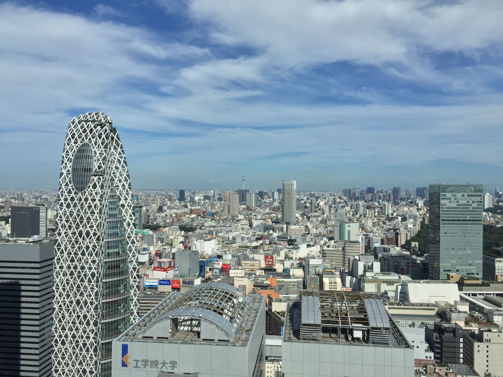 Apple iPhone 6 sample photo. Skyscrapers, tokyo, cityscape photography