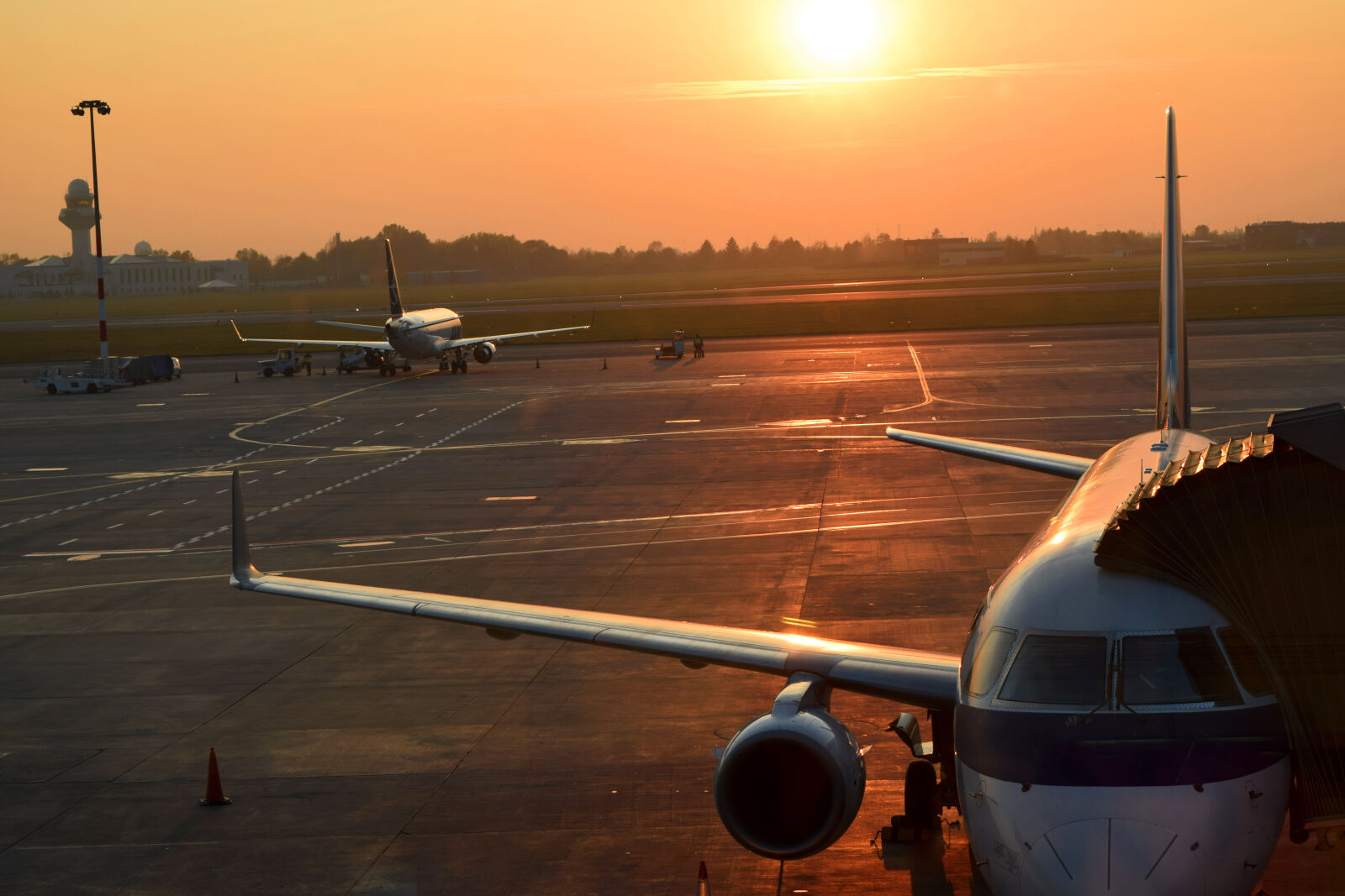Nikon D3300 sample photo. Airport, chopin, airport, plane photography