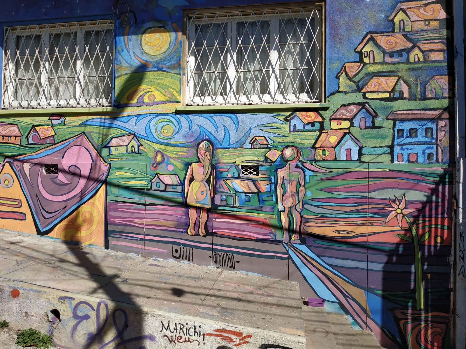Xiaomi Redmi Note 5 sample photo. Chile, valparaiso, art photography