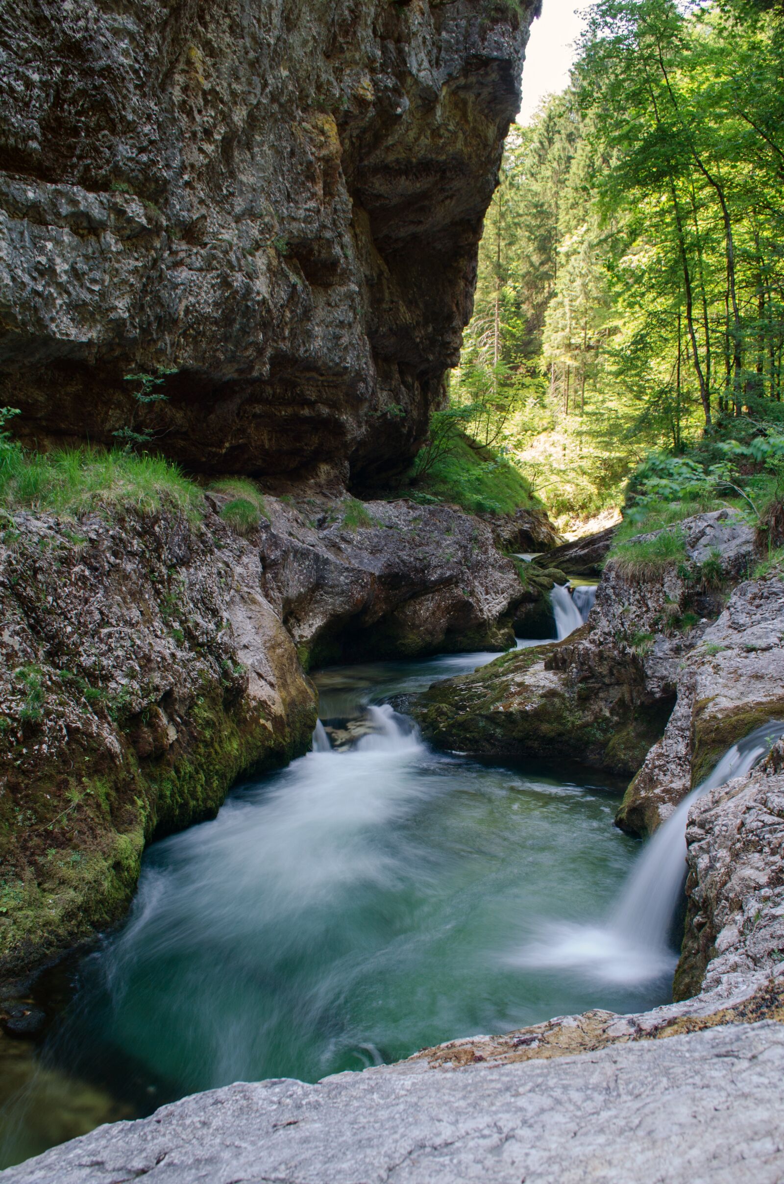 Nikon D5100 sample photo. White creek canyon, water photography