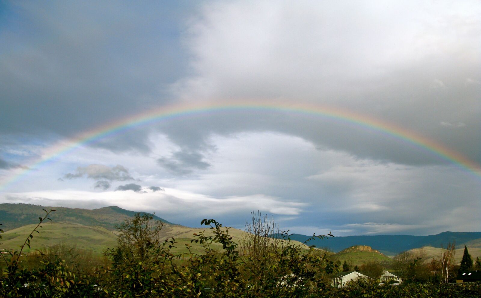 Canon POWERSHOT G9 sample photo. Rainbow, nature, sky photography