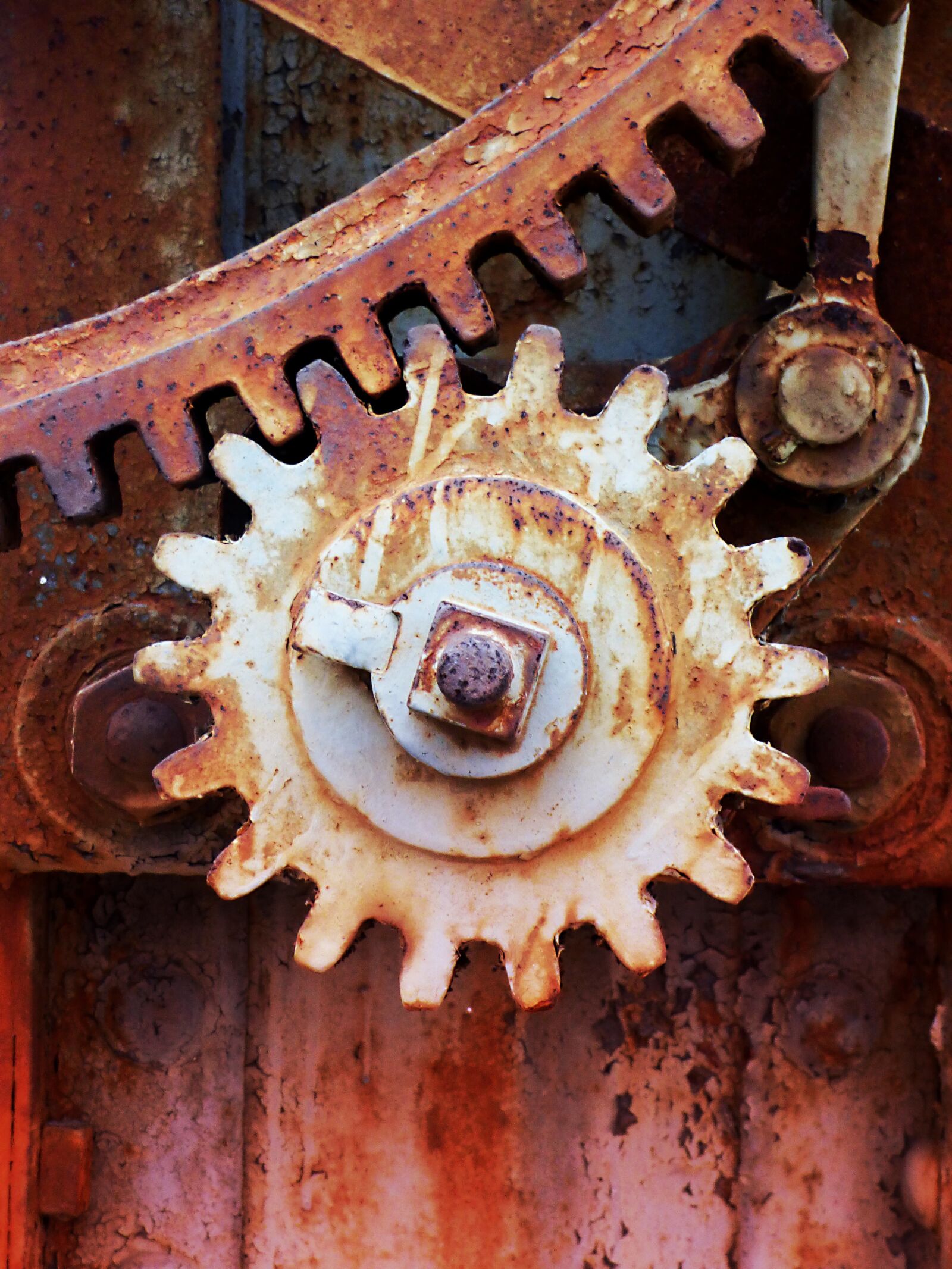 Panasonic Lumix DMC-FZ70 sample photo. Mechanism, gears, machine photography