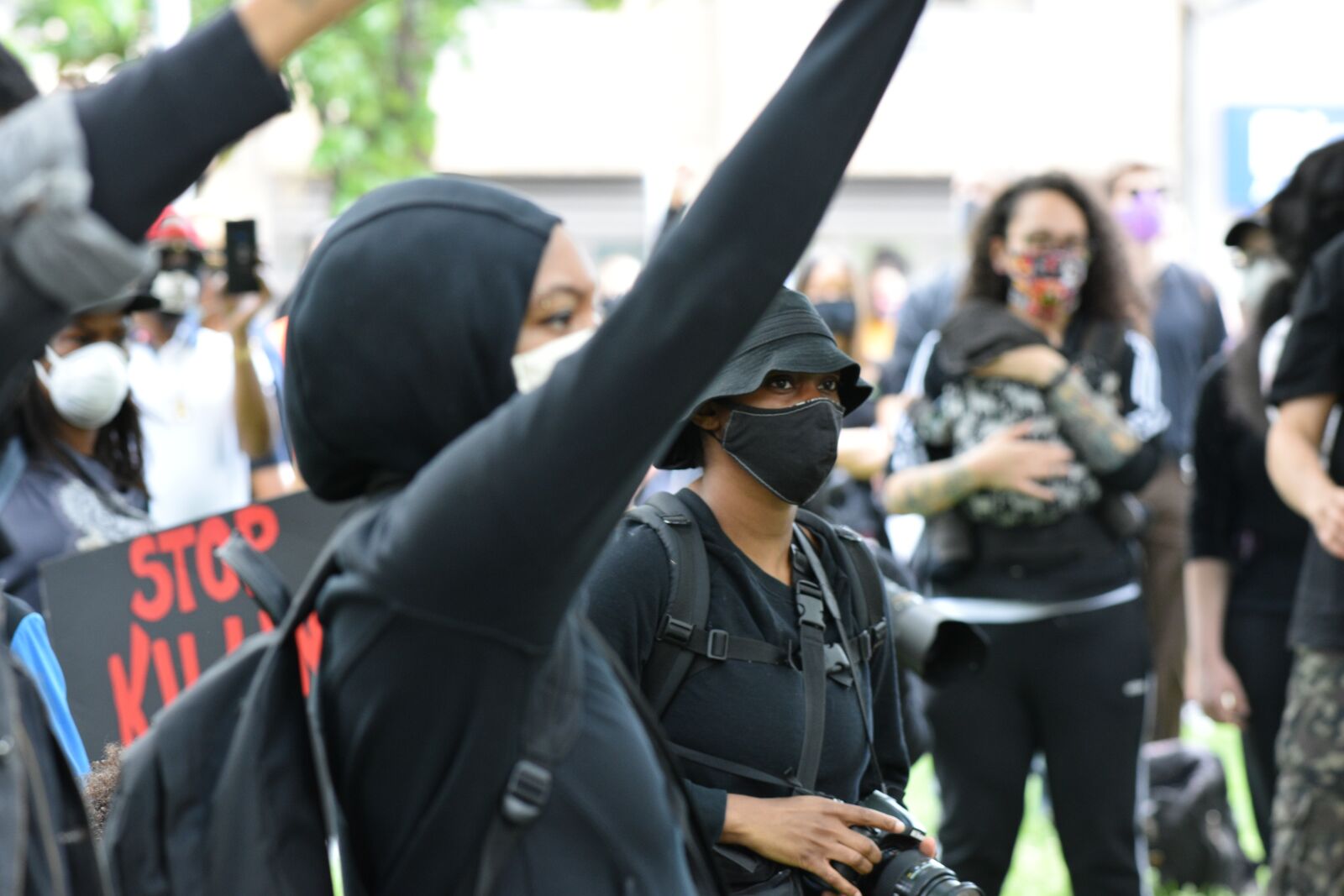 Nikon D5600 sample photo. Blm, protest, demonstration photography