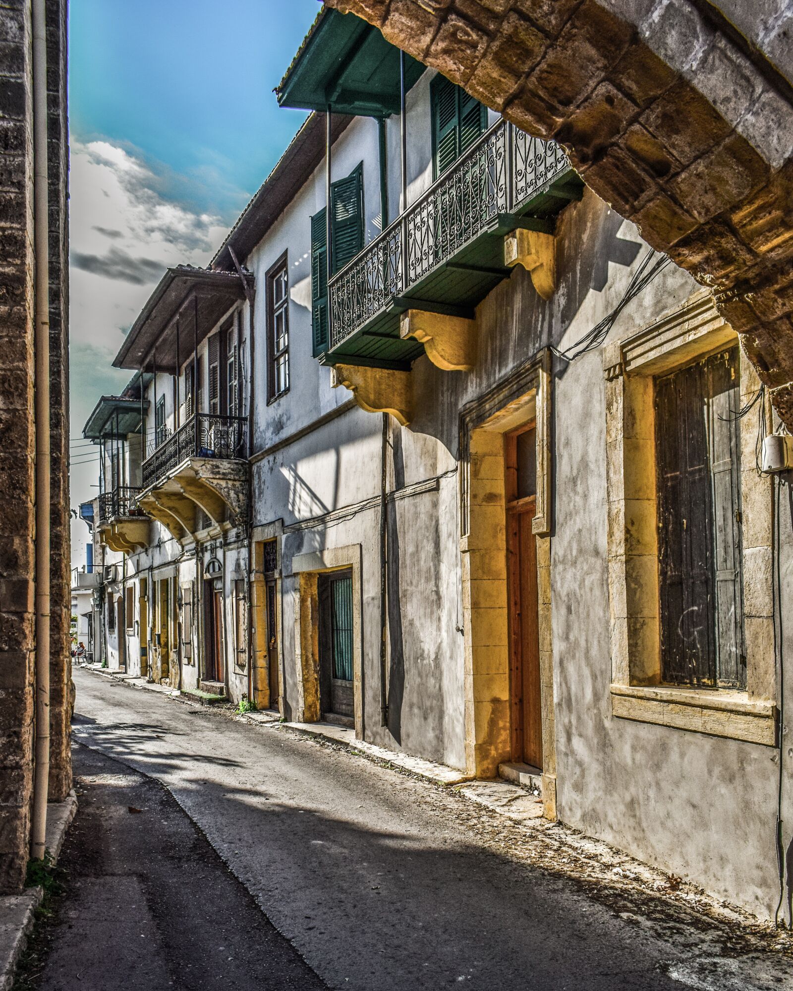 Nikon D3300 sample photo. Old town, street, houses photography