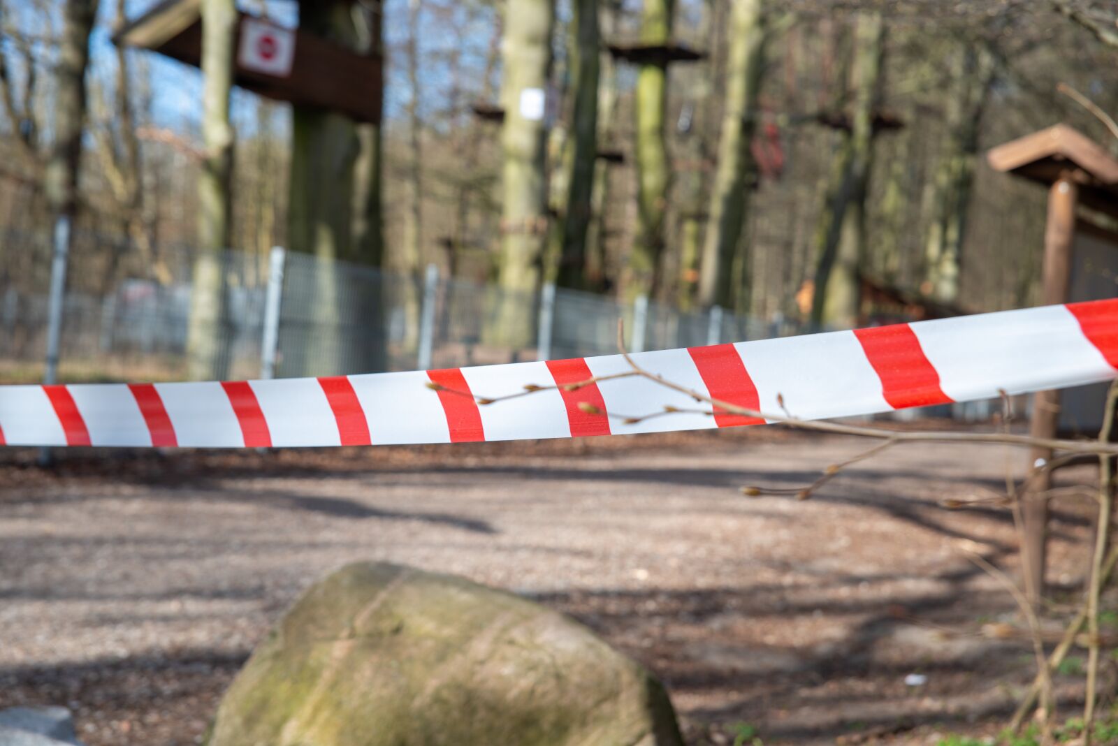 Nikon D800 sample photo. White and red tape photography