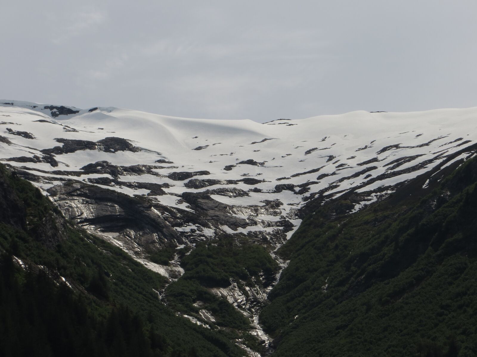 Canon PowerShot SX260 HS sample photo. Alaska, ice, glacier photography