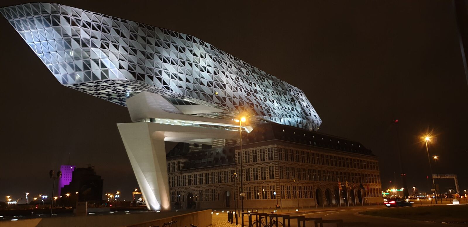 Samsung Galaxy S9 sample photo. Anvers, architecture, nuits photography