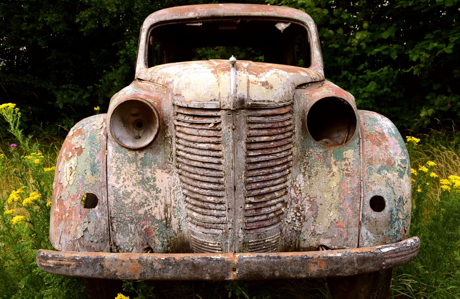 Nikon D3300 sample photo. Auto, pkw, scrap photography