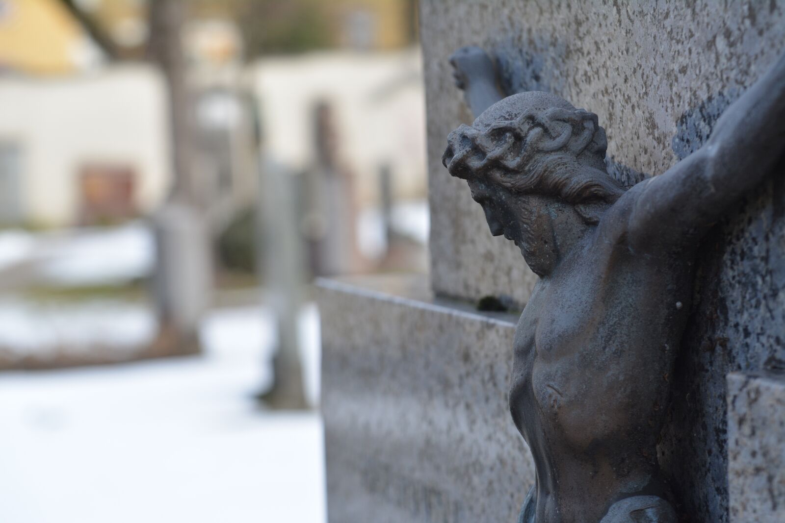 Nikon D5200 sample photo. Jesus, cross, religion photography