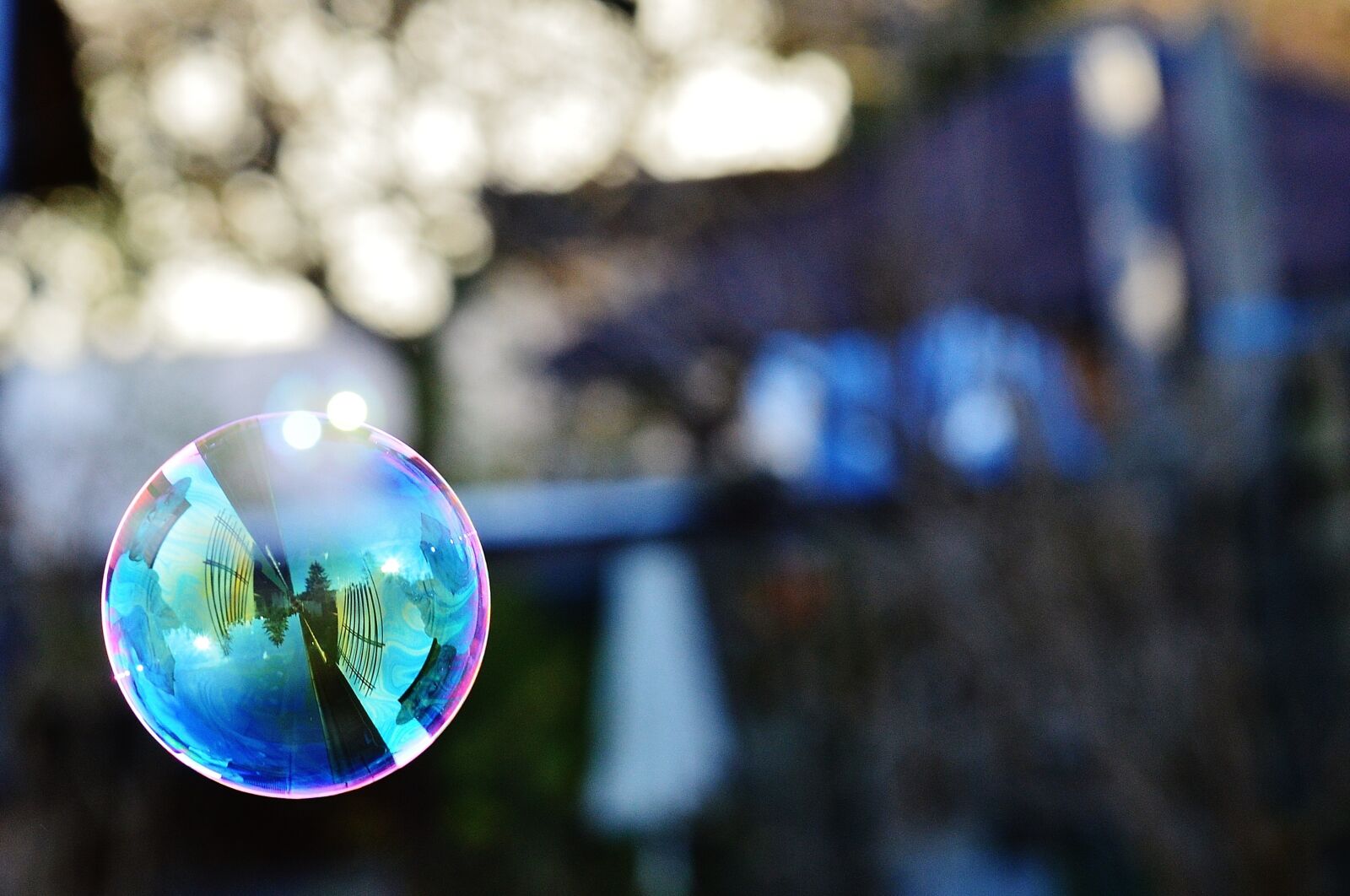 Nikon D3200 sample photo. Soap bubble, colorful, balls photography