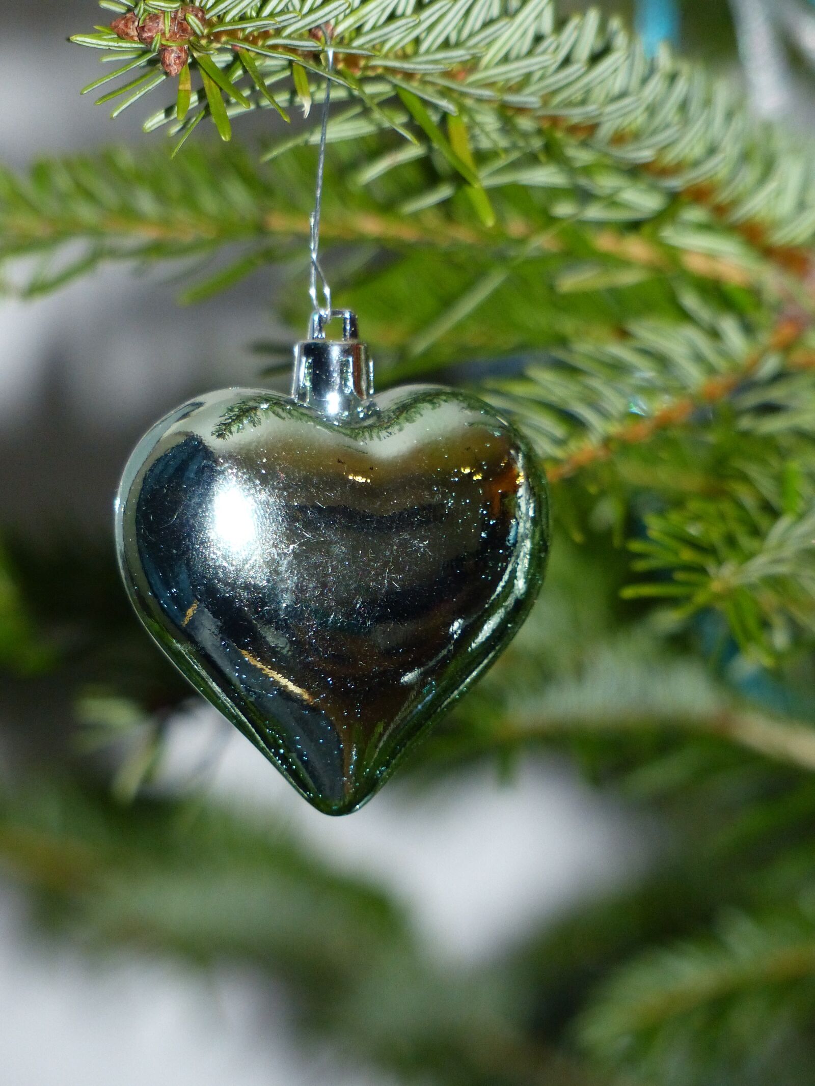 Panasonic Lumix DMC-FZ200 sample photo. Christmas, heart, decoration photography