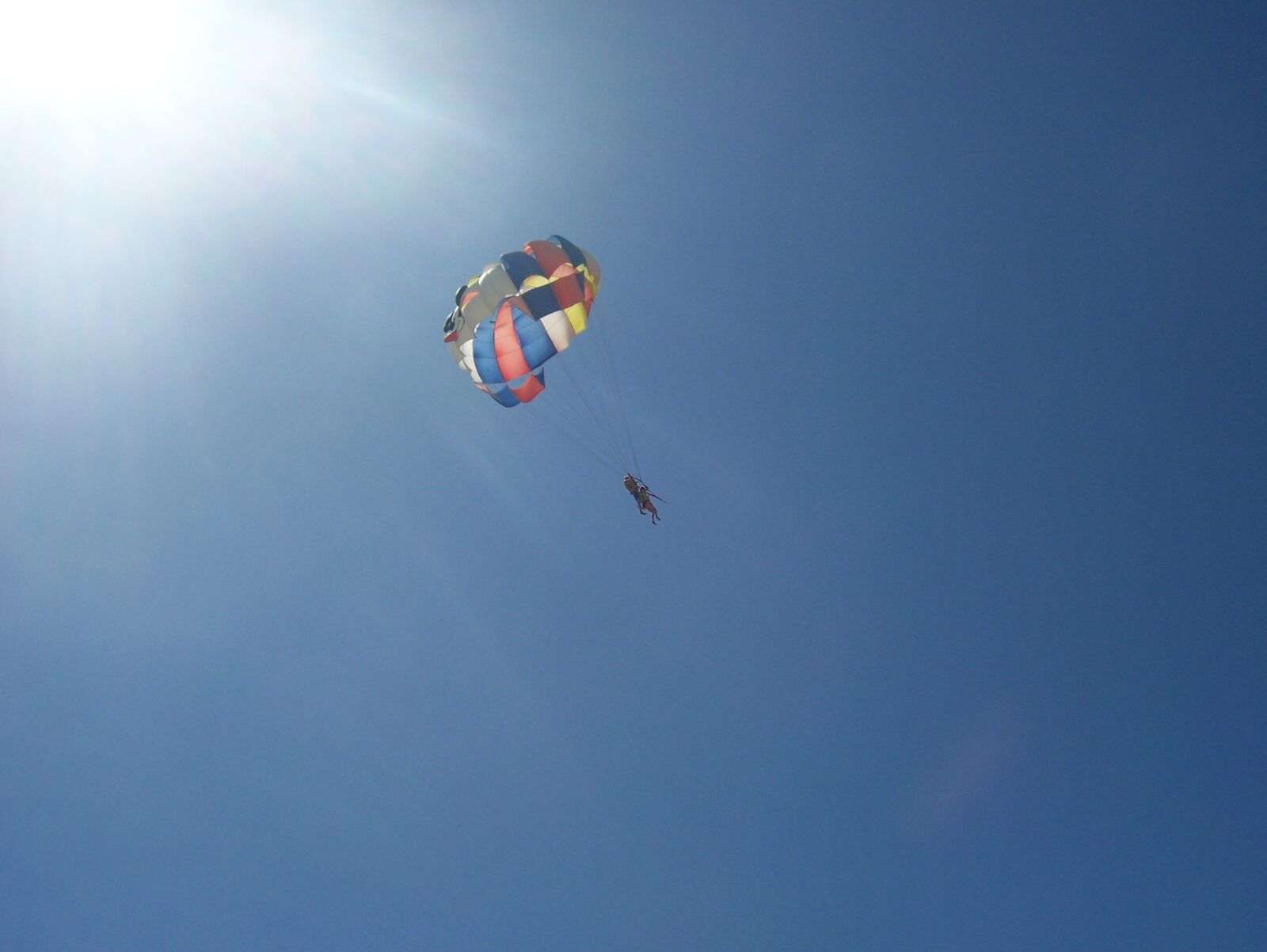 Kodak V603 ZOOM DIGITAL CAMERA sample photo. Parachute, sport, skydiving photography