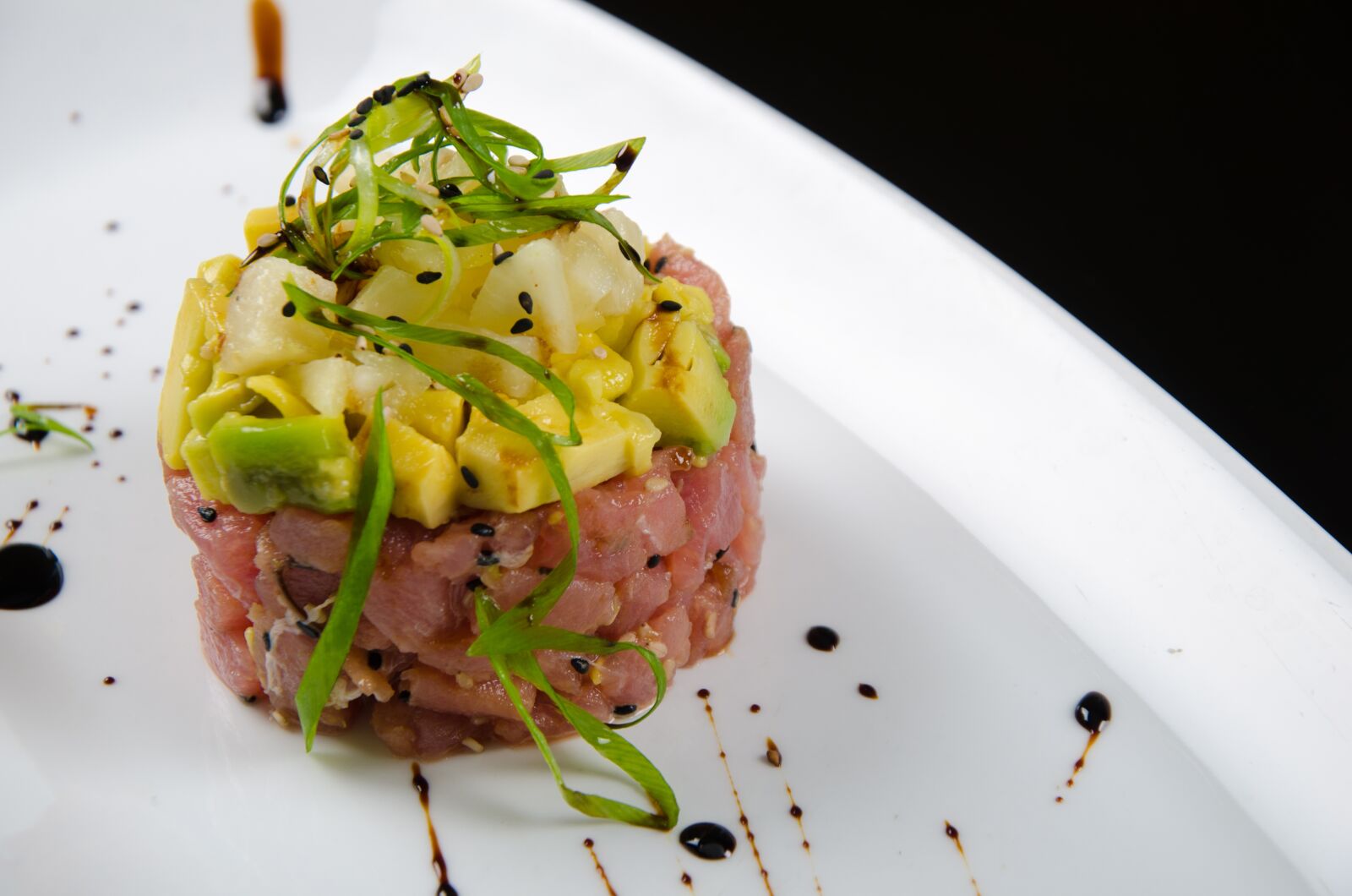Nikon D7000 sample photo. Tartare di tonno, salmon photography