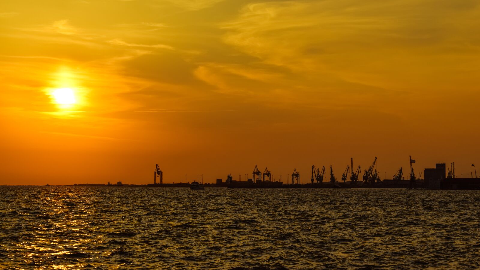 Nikon D3300 sample photo. Sunset, port, harbor photography