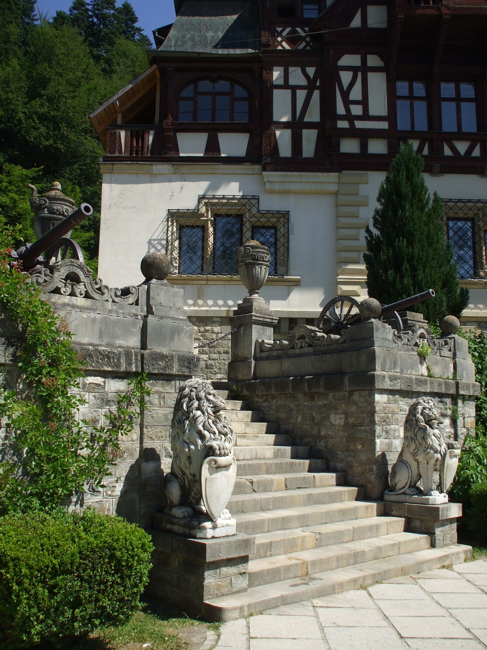 Fujifilm FinePix A800 sample photo. Peles, palace, castle photography