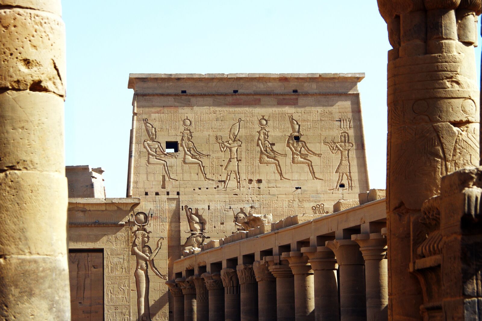 Pentax K-5 sample photo. Egypt, philae, temple photography