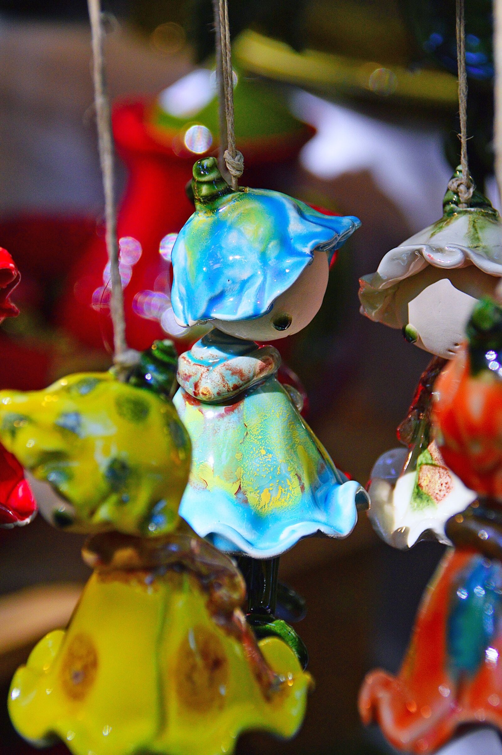 Nikon D3200 sample photo. Ceramic, color, doll photography