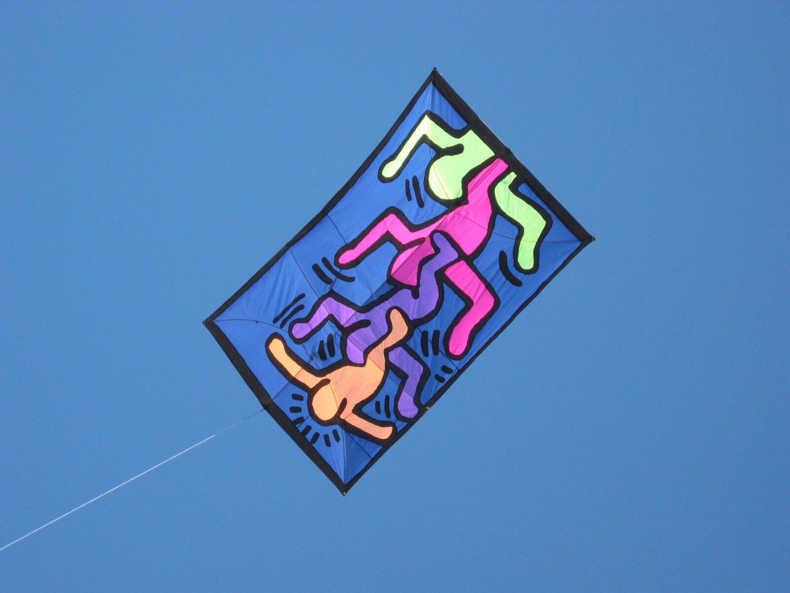 Canon POWERSHOT A570 IS sample photo. Kite, sky, wind photography