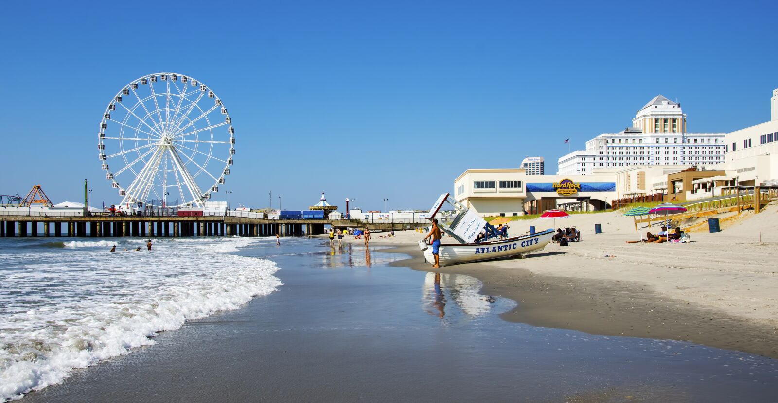 Nikon D7200 sample photo. Atlantic city, beach, ocean photography