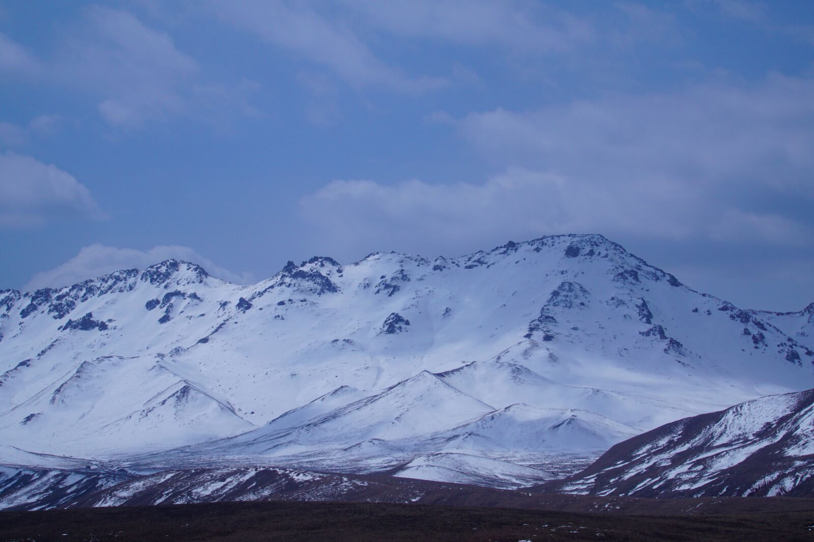 Sony a6000 + Sony FE 70-200mm F4 G OSS sample photo. White cloud, prairie, qinghai photography