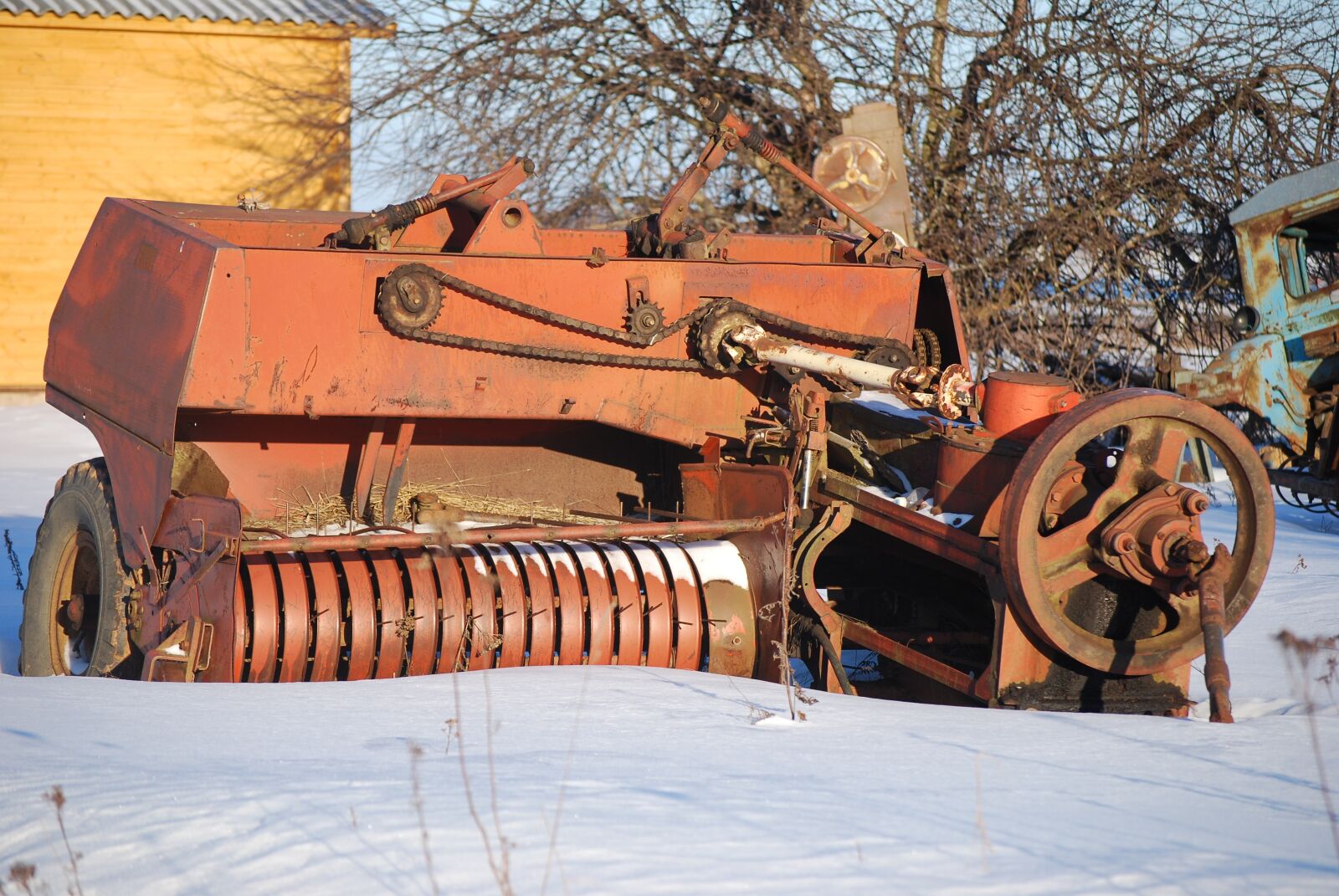 Nikon D40X sample photo. Combine, mechanism, technical photography