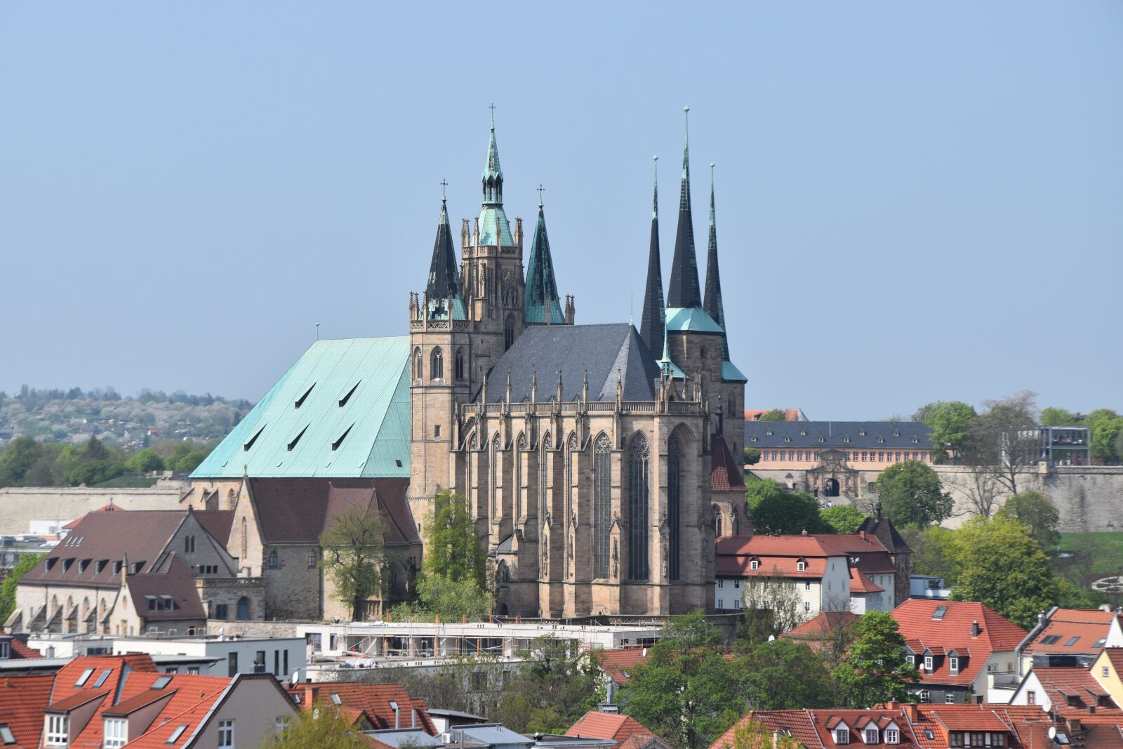 Nikon D5600 sample photo. Erfurt, dom, architecture photography