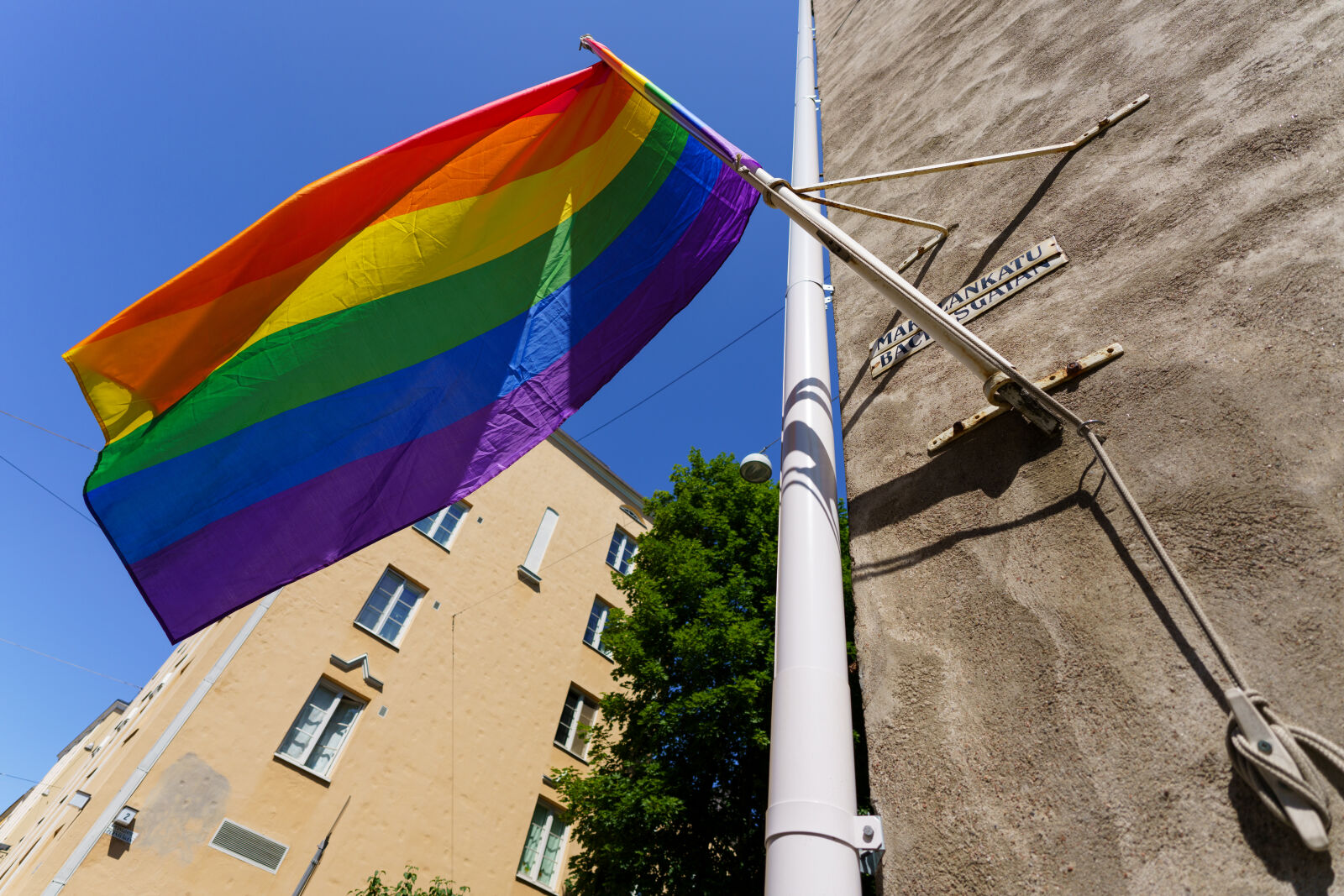 Sigma 17mm F4 DG DN | C sample photo. The flag of pride photography