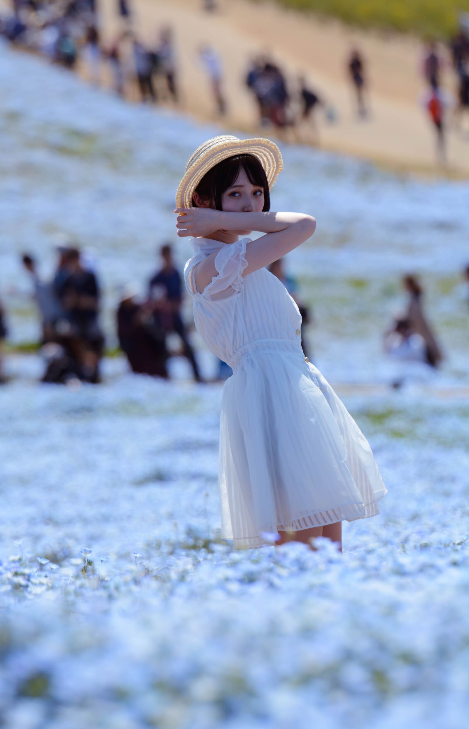 Nikon D7100 sample photo. Japanese, doll, flower photography