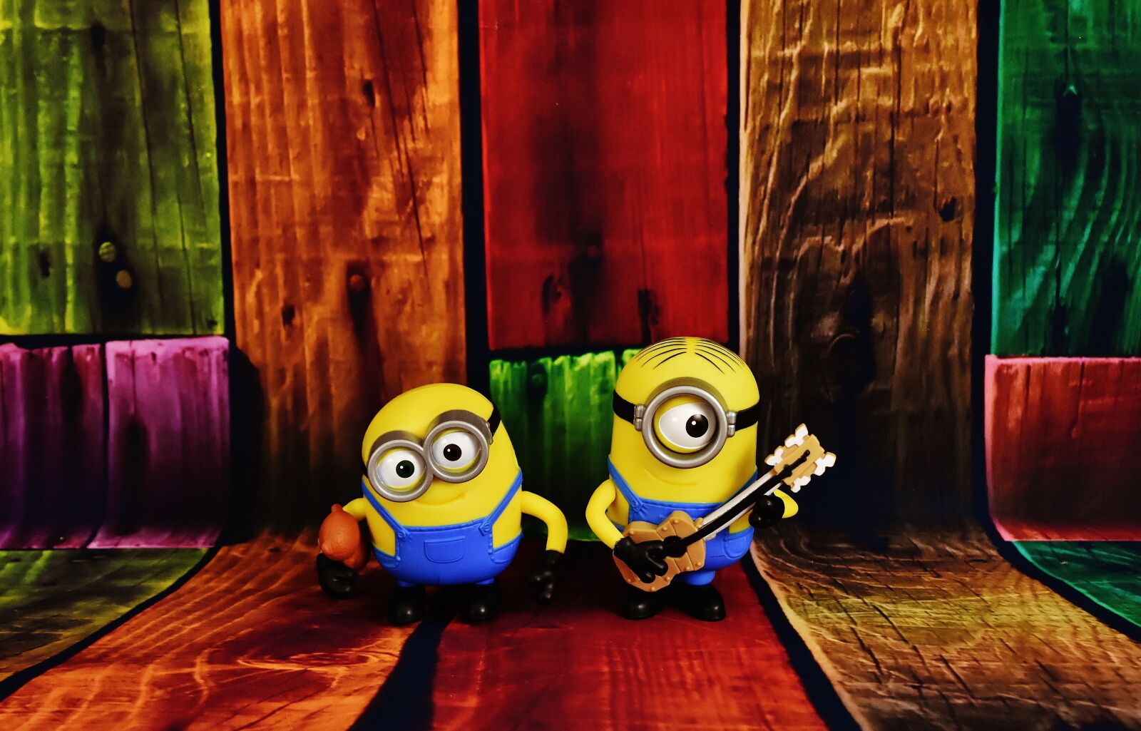Nikon D7200 sample photo. Minions, figures, funny photography