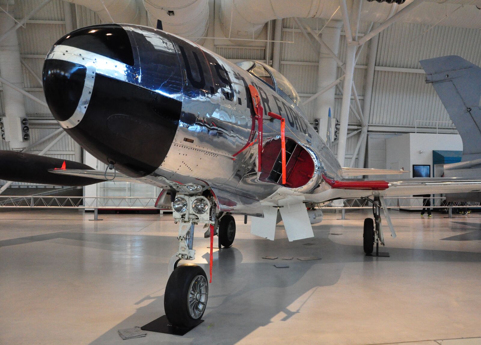 Nikon D90 sample photo. Aircraft, t-33a, udvar-hazy photography