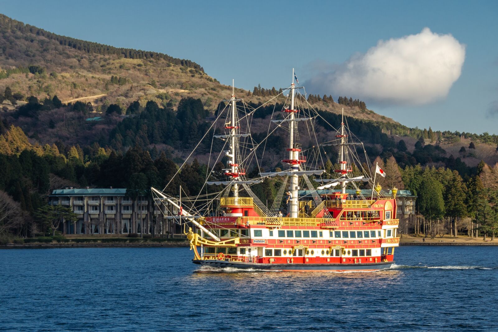 Nikon D5100 sample photo. Lake ashi, hakone, lake photography