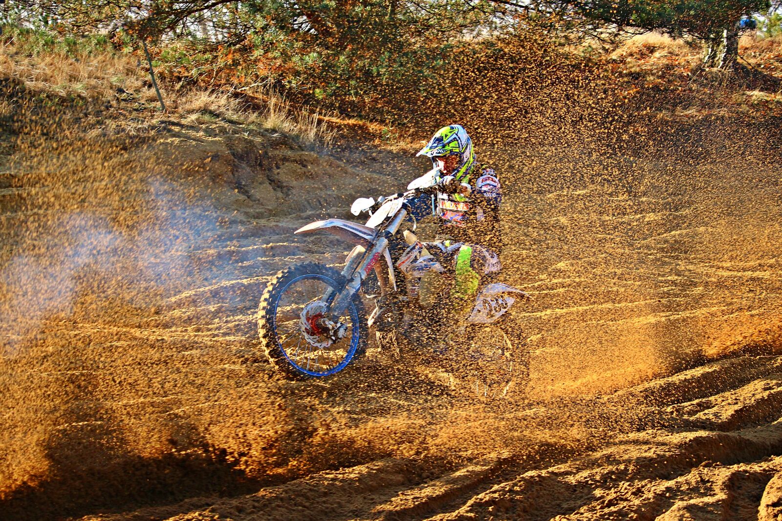 Canon EOS 100D (EOS Rebel SL1 / EOS Kiss X7) sample photo. Enduro, motocross, dirtbike photography