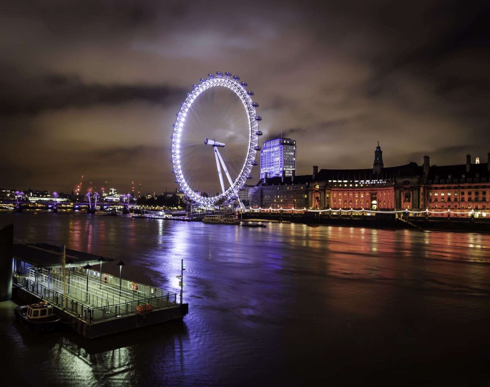 Canon EOS 700D (EOS Rebel T5i / EOS Kiss X7i) sample photo. London, london eye, night photography