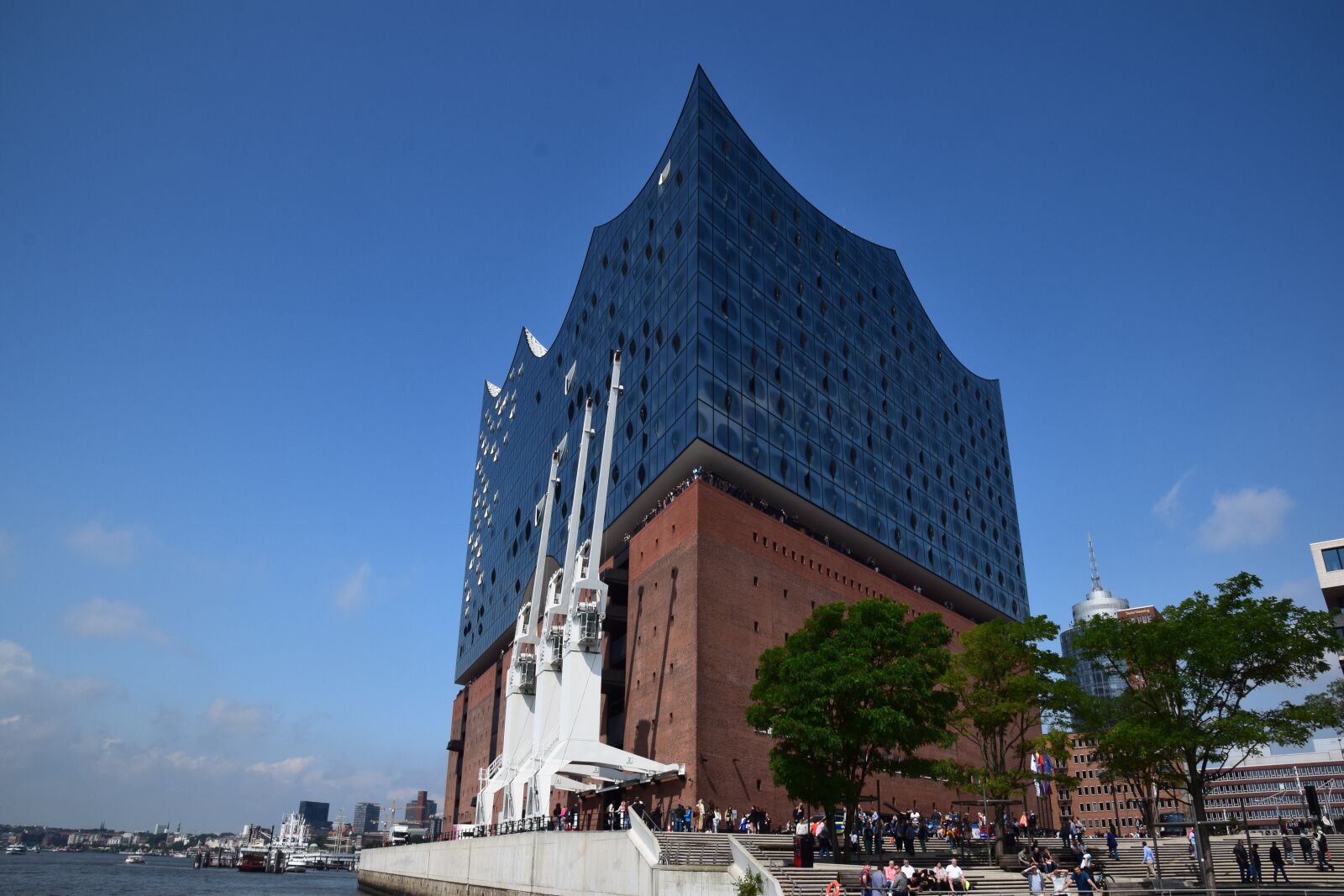 Nikon D5300 sample photo. Hamburg, elbe philharmonic hall photography